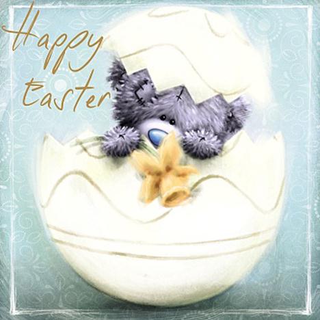 Happy Easter Square Me to You Bear Easter Card £1.49